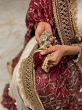 MOST VIRAL MAROON AND WHITE ANARKALI