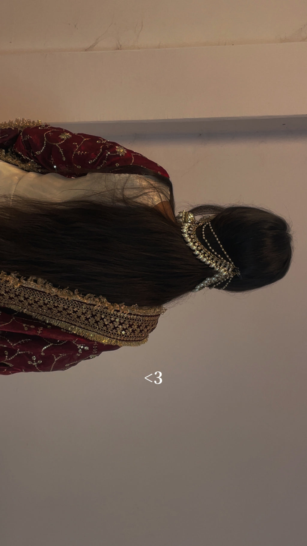 MOST VIRAL MAROON AND WHITE ANARKALI