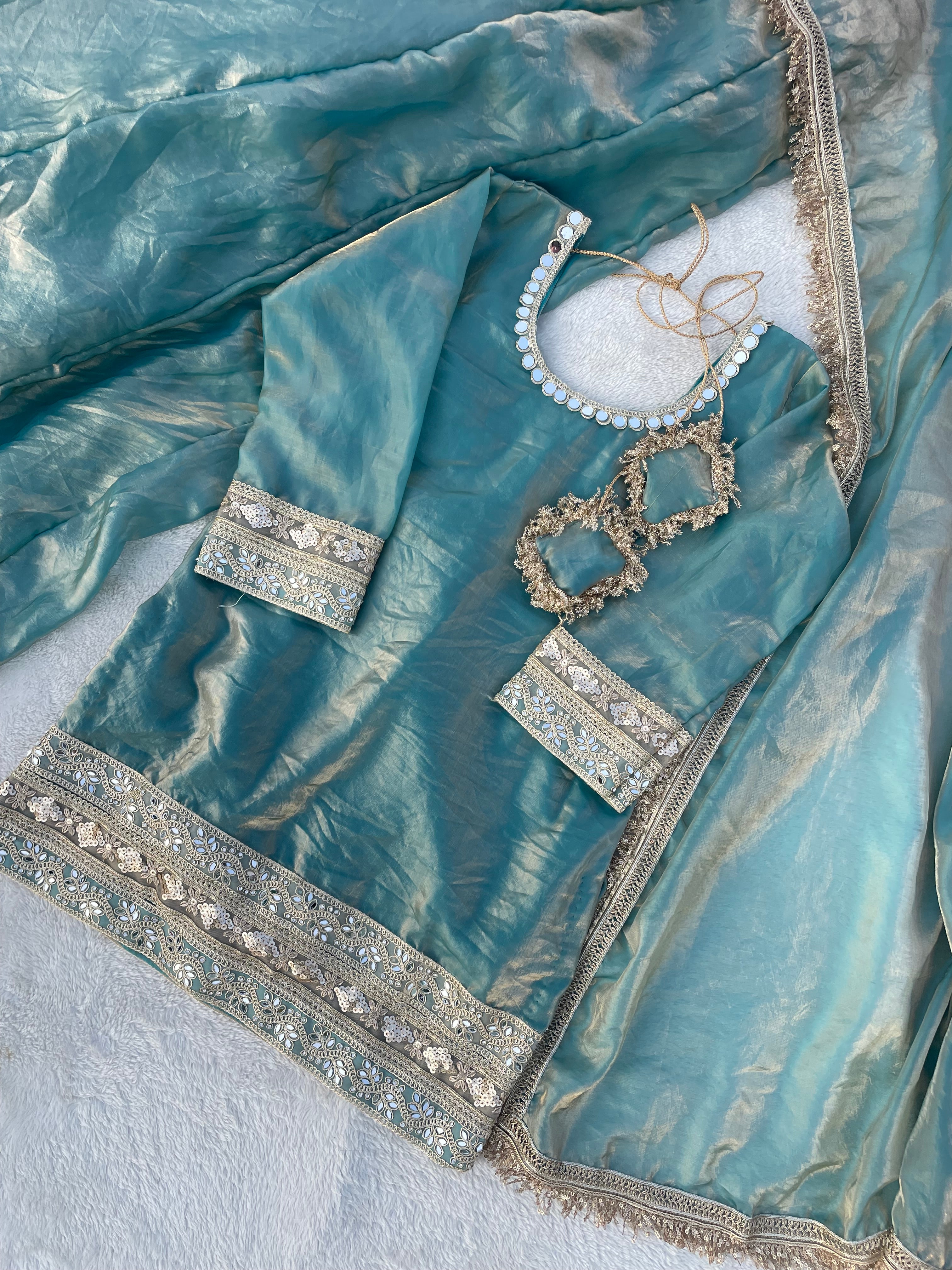 FLARED SHARARA KURTI
